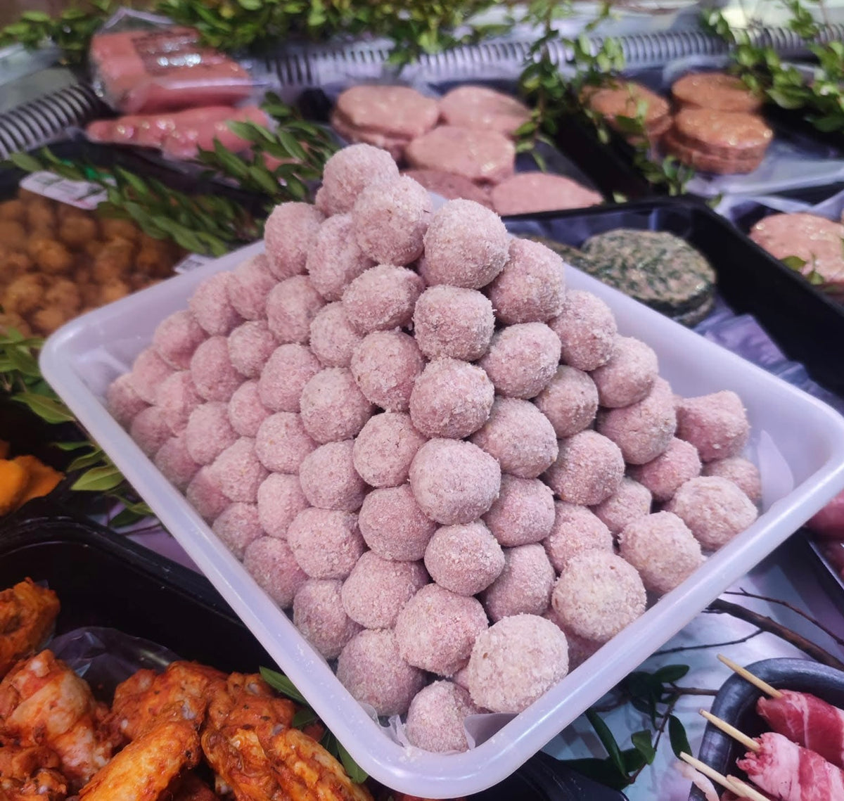 Polpette Di Pollo ( Carne/ Pangrattato/ Uovo/ Sale)