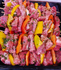 Spiedini Di Suino ( Lonza / Capocollo / Peperoni ) 500 GR